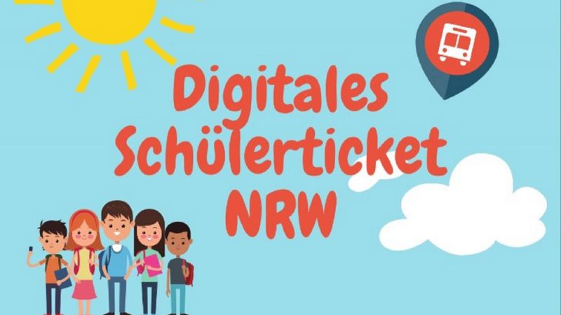 Grafik des digitalen Schületicket