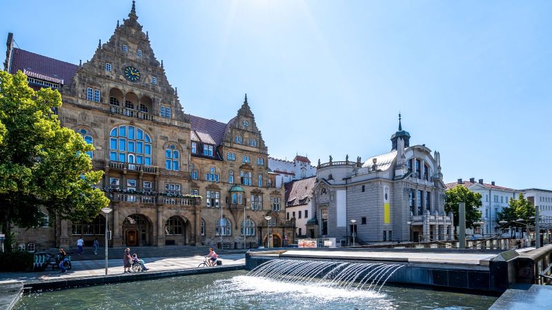 Rathaus der Stadt Bielefeld 