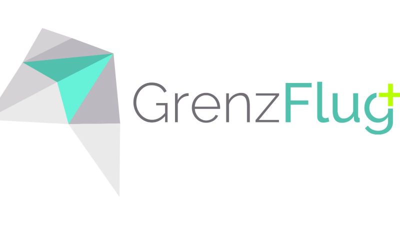 Logo des Projektes GrenzFlug+ 