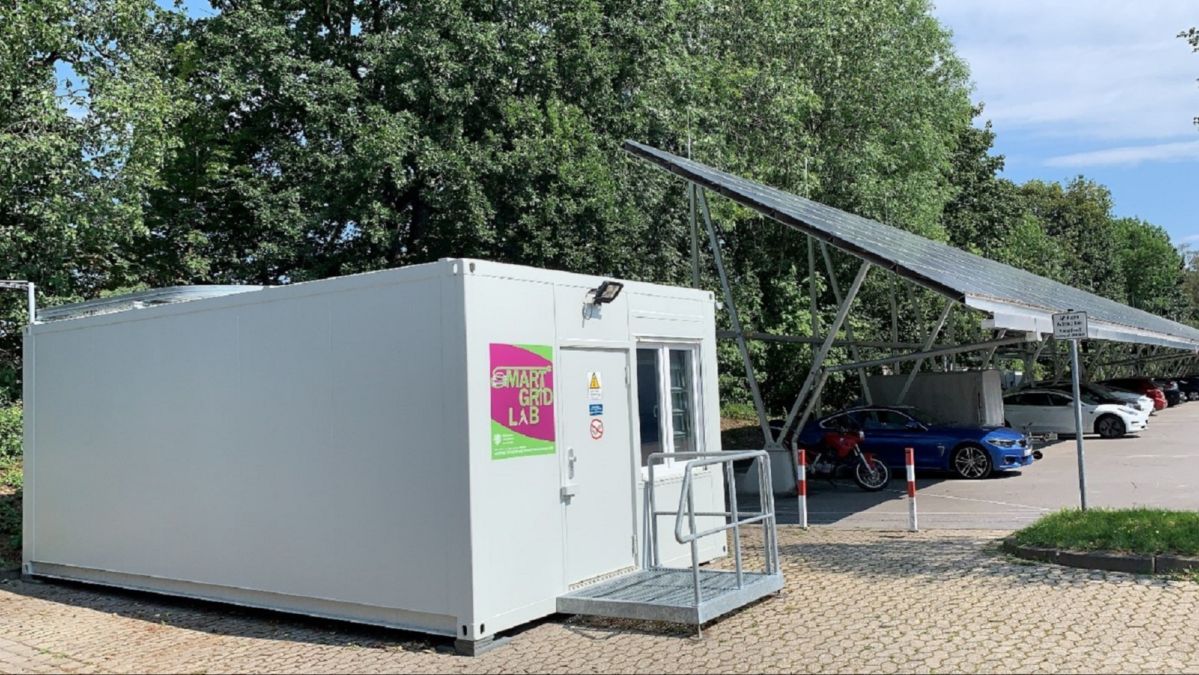 Messcontainer des Smart Grid Lab