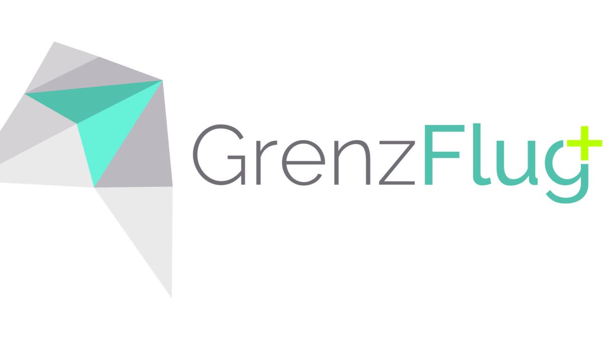 Logo des Projektes GrenzFlug+ 