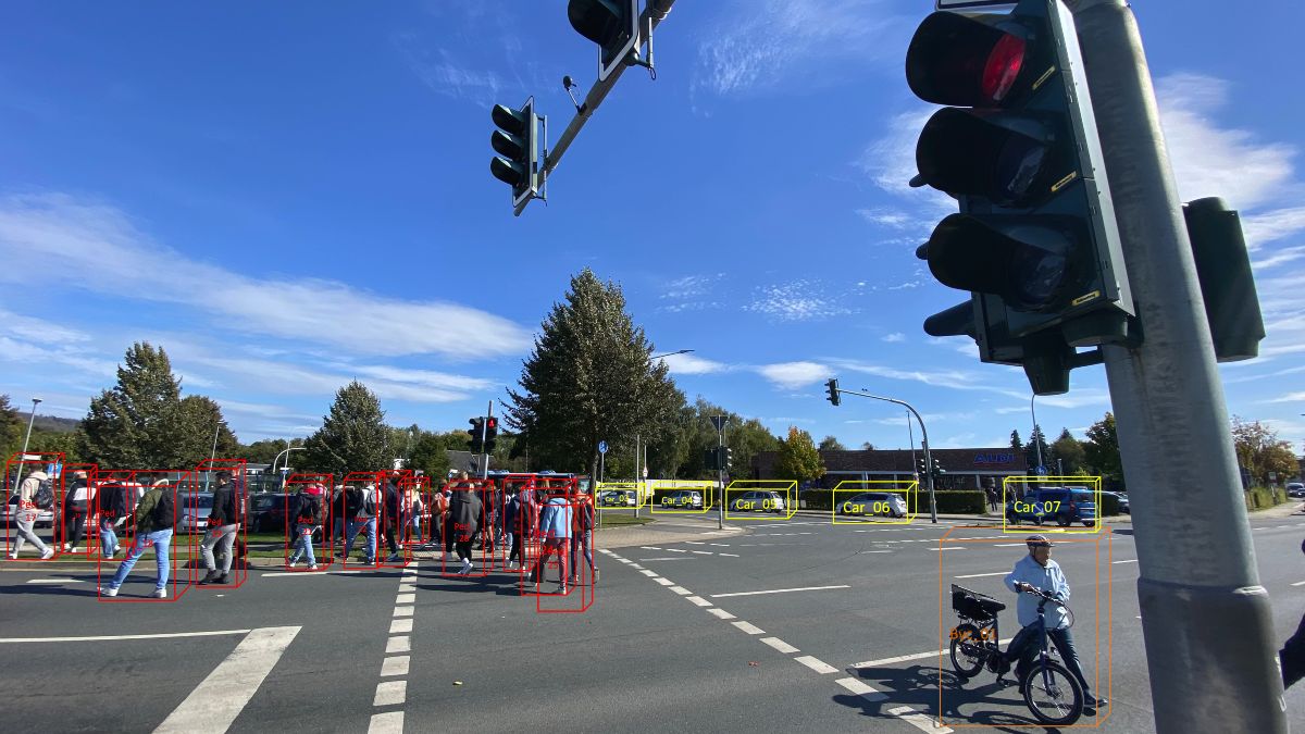 Symbolbild Verkehrsübergang