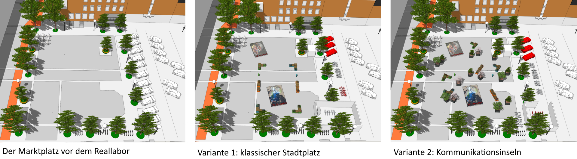 Visualisierungs Variante 2 Kommunikationsinseln 