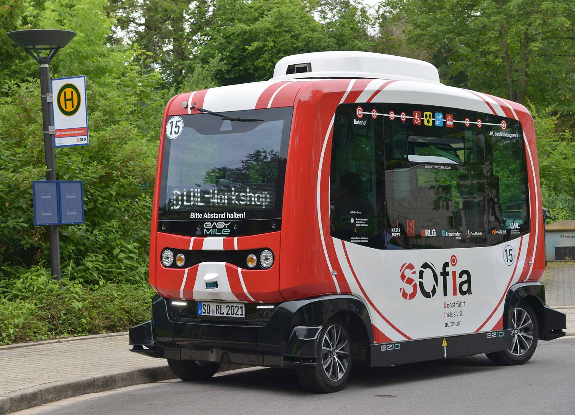 Autonomer Bus SOfia 