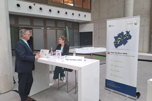 Die Digi-Sandbox.NRW auf dem Innovationskongress